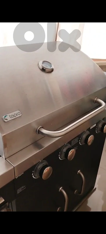bbqTepro Gas BBQ Grill - 4 Burners