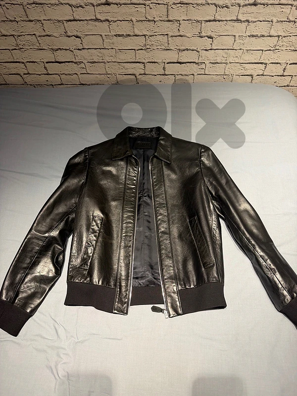 Prada Nappa Leather Blouson Jacket — Black — IT 50 (M/L) — Worn Once