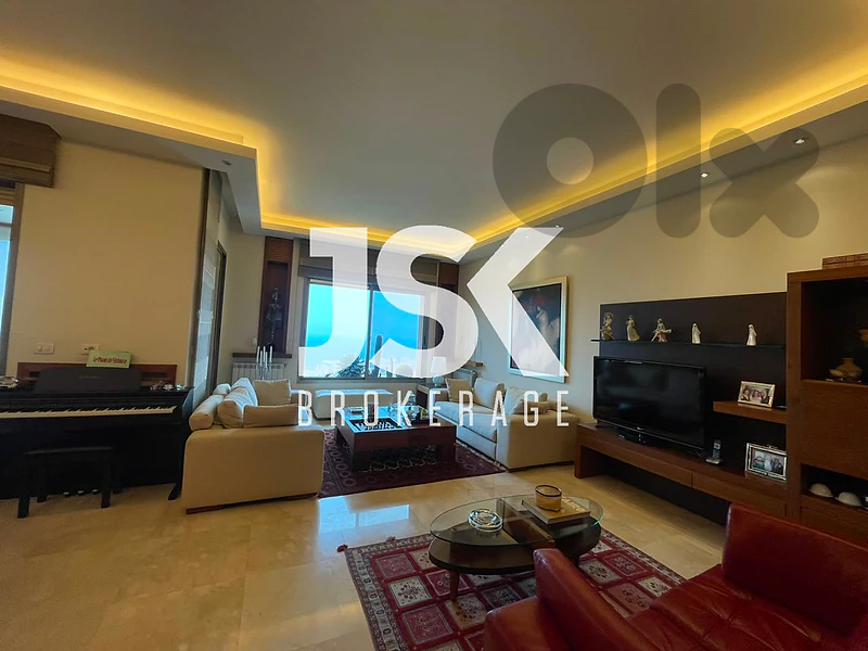 L22320 Fully Furnished and Decorated Apartment For Sale in Bsalim