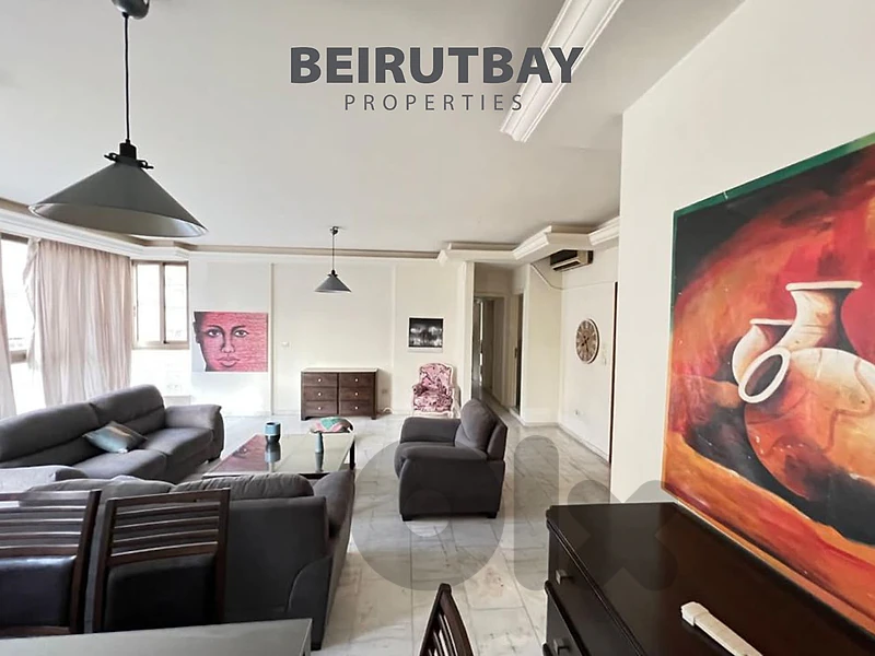 FOR RENT | Achrafieh – Fully Furnished & Equipped 160 sqm Apartment