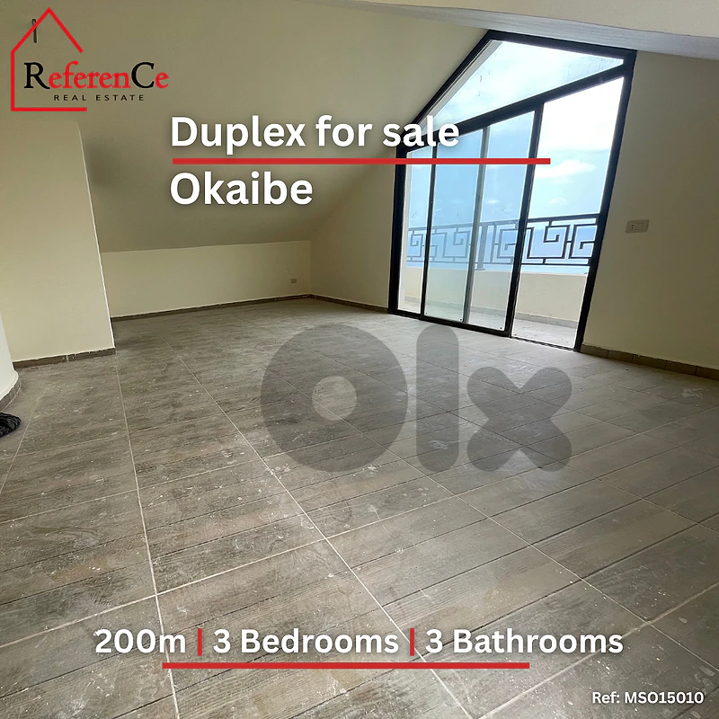 Undermarket price Duplex in Okaibe بسعر أقل من سعر السوق - دوبلكس للبي