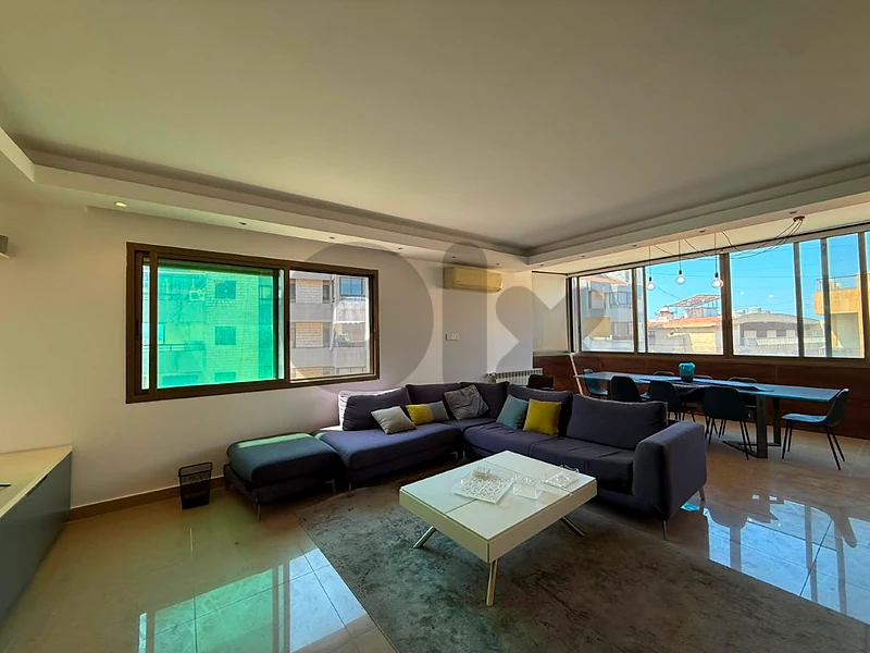 Furnished apartment for rent in Mansouriehشقة للايجار في المنصورية