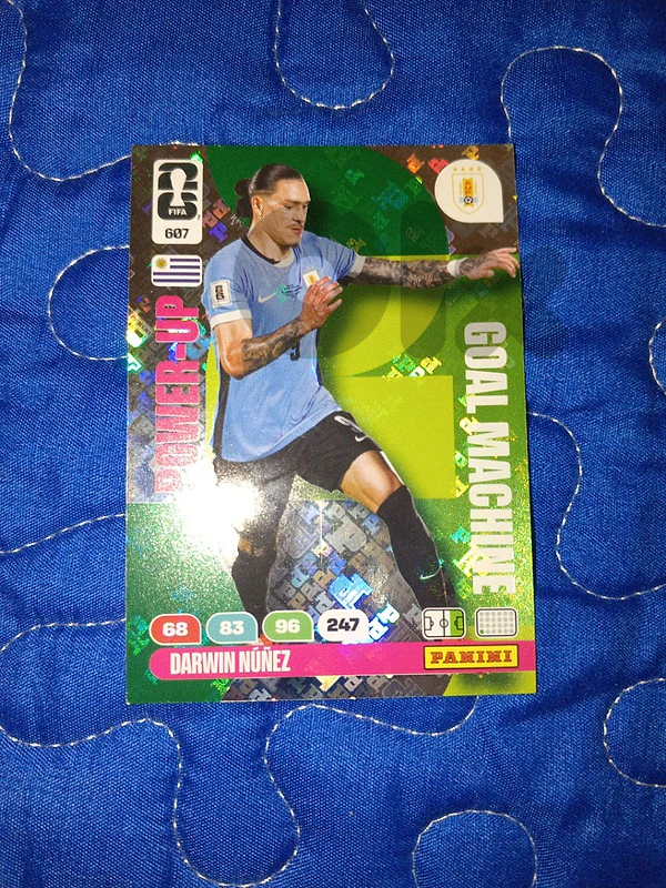 panini card world cup 2026 darwin nunez goal machine