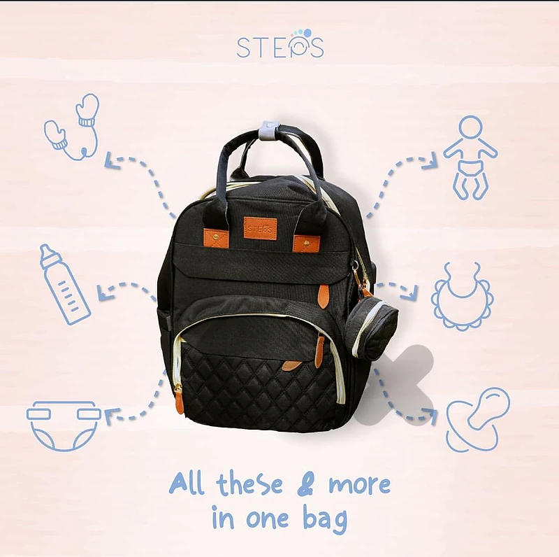 Bag + bed new born set شنطة تخت مع عدة كامل مولود جديد