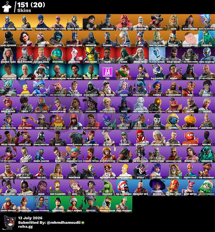 fortnite account