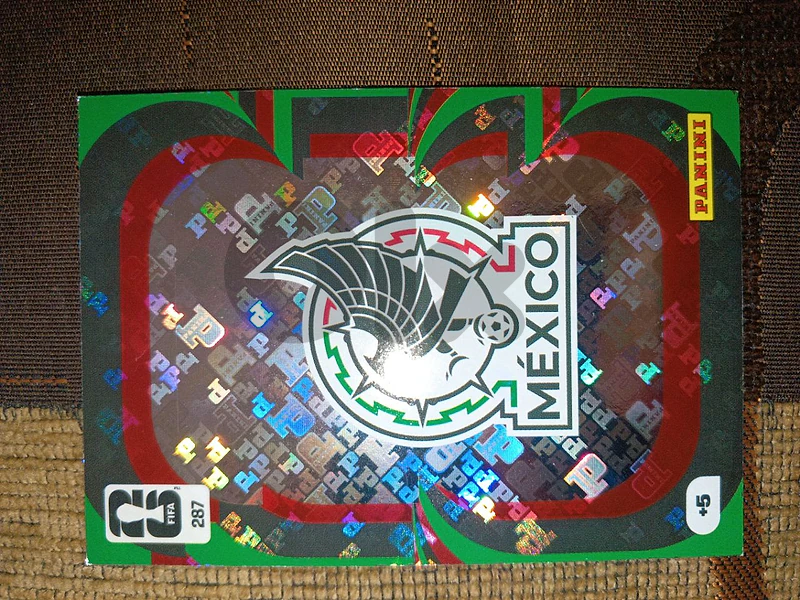 panini card world cup 2026 mexico national team card