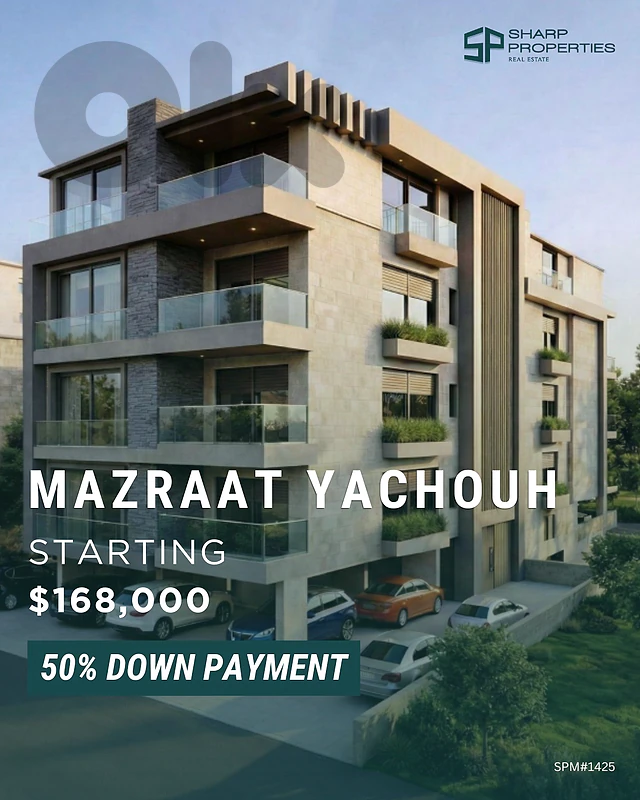 Brand New Modern Apartments For Sale - Mazraat Yachouh #SPM1425