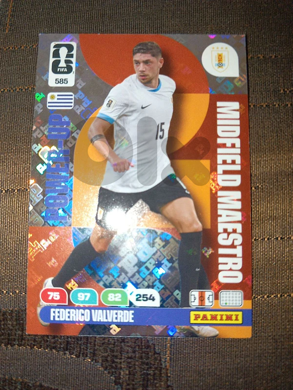 panini card world cup 2026 Federico valverde card