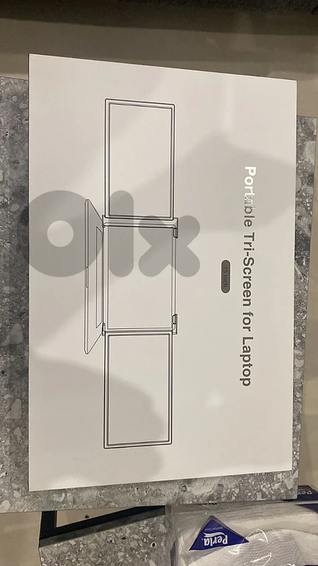 portable Tri screen for laptop