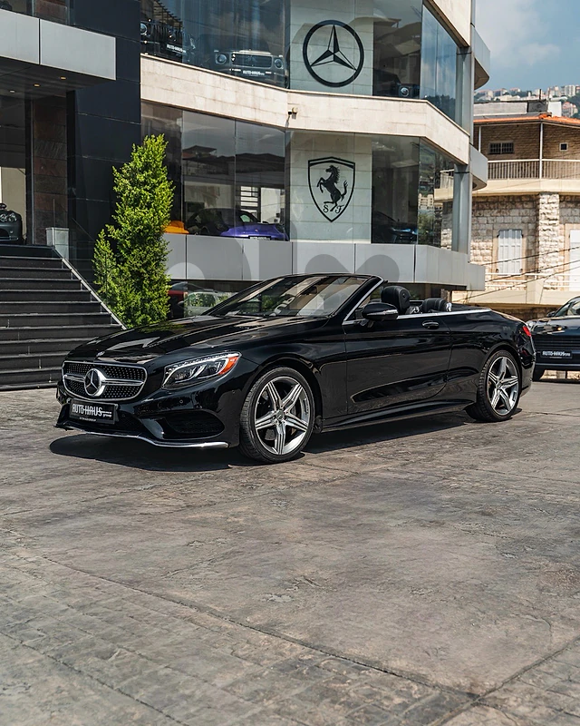 MERCEDES S 550 CABRIOLET 2017 !!!! 12,000 MILES ONLY - RARE RARE RARE