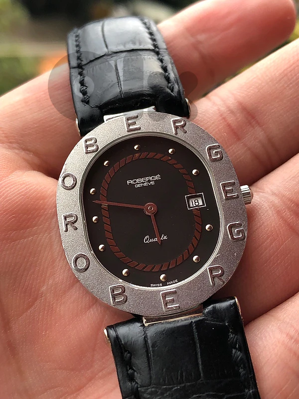 ROBERGE GENÈVE ANDROMÈDE UNISEX SIZE 36MM WITH ORIGINAL STRAP