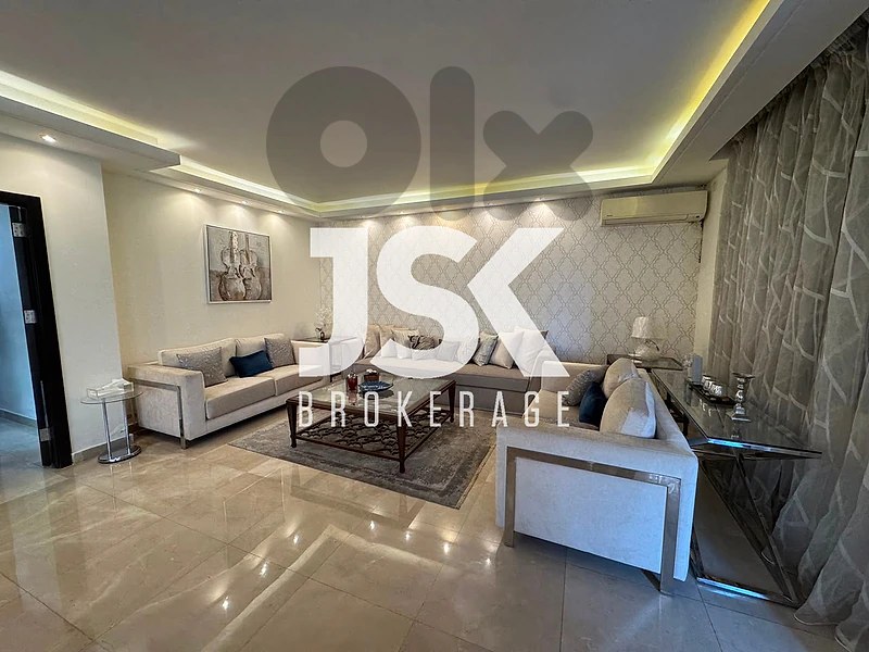 L22337  Nicely Decorated Apartment For Sale in Zarif, Beirut