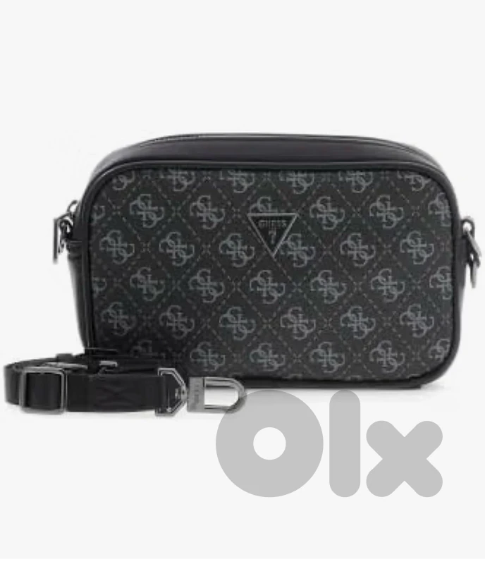 GUESS Milano Black S Camera Bag – Men’s
