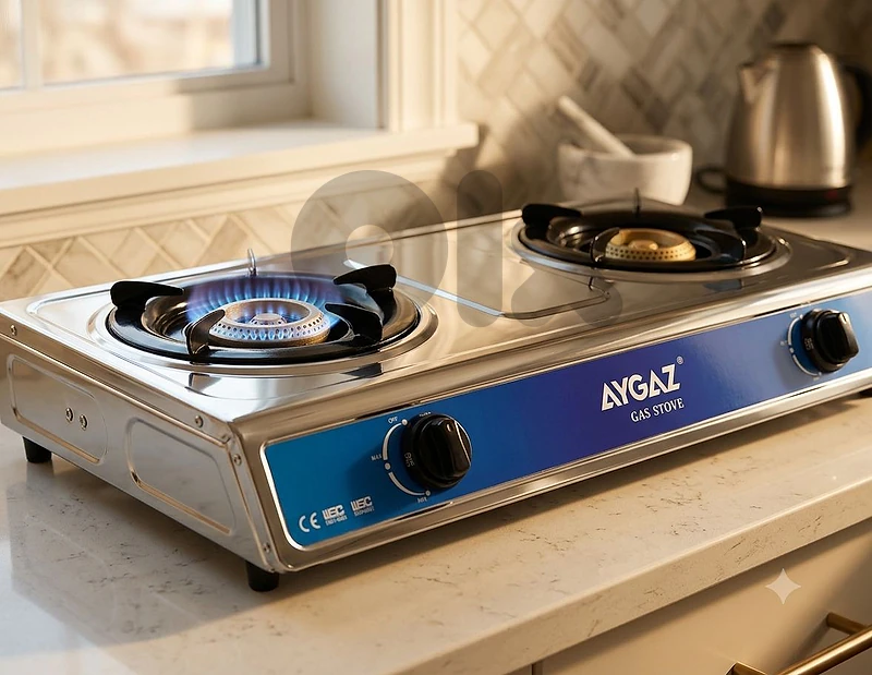 gas cooker 2 burner AYGAZ غاز ٢ عيون