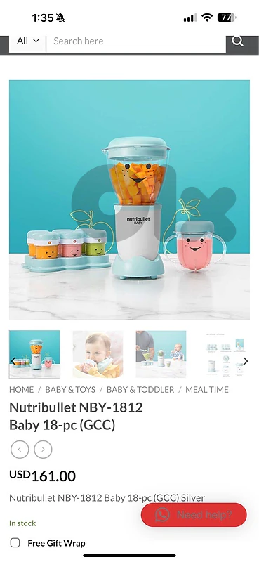 Nutribullet baby