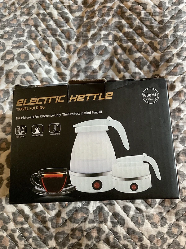 travel folding electric hettle stainless steel