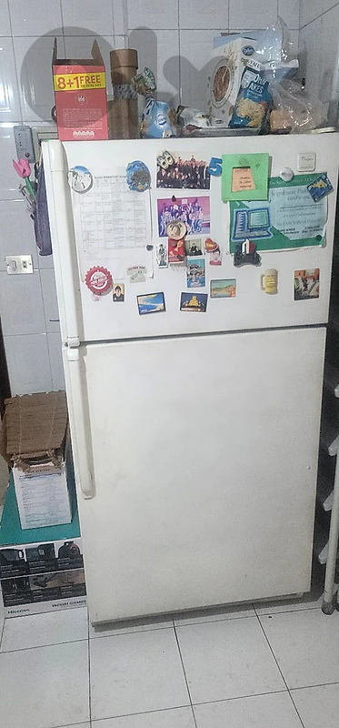 whirlpool fridge original white