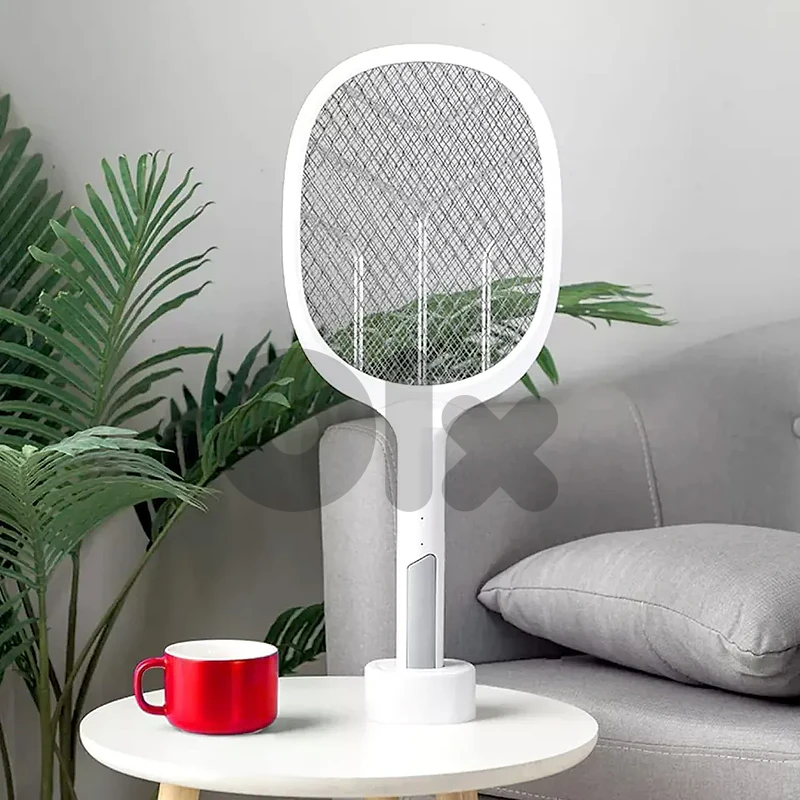 insect killer racket charge with stand