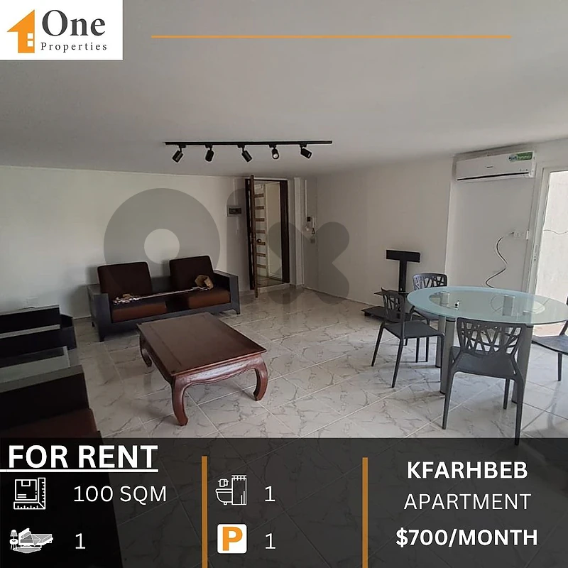 APARTMENT FOR RENT IN KFARHBEB