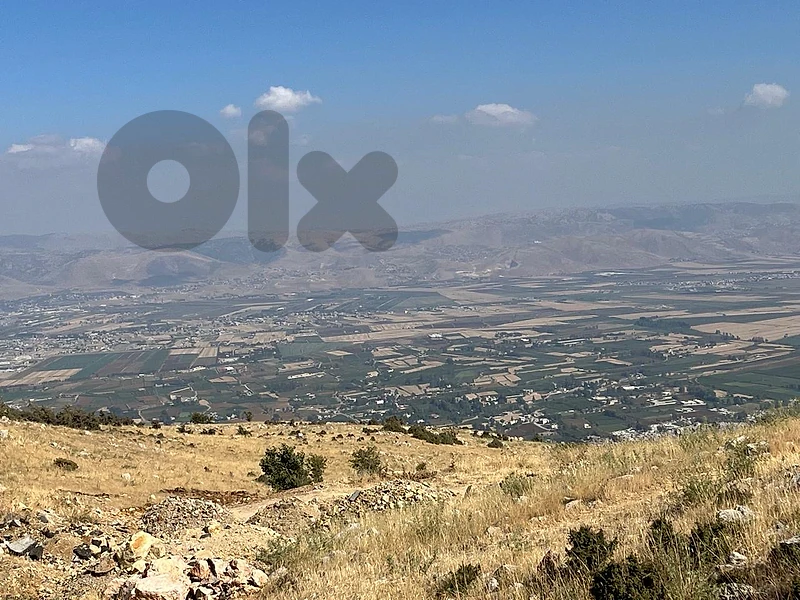 [54,875sqm) 2 plots in Mreijat with panoramic view over Bella's valley