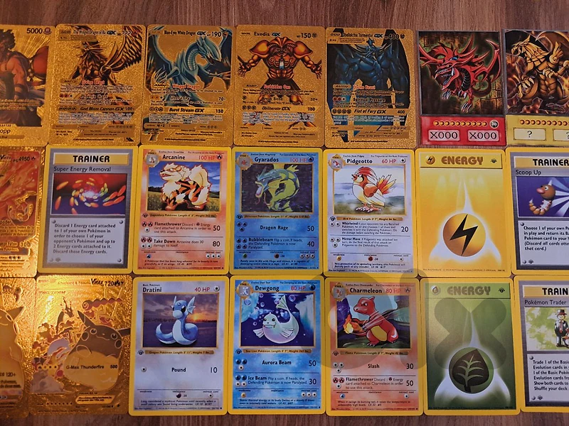Pokemon and more rare cards collection