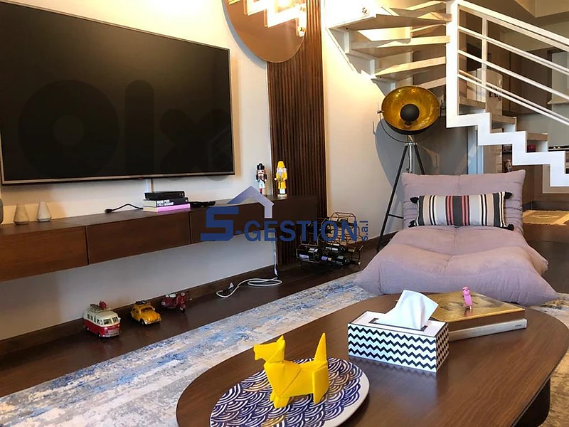 New furnished chalet duplex +terrace &panoramic view in Faqra for sale