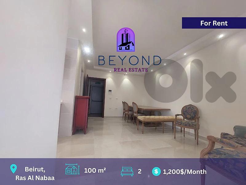 Apartment for rent in ras al nabaa  /شقة للإيجار في راس النبع