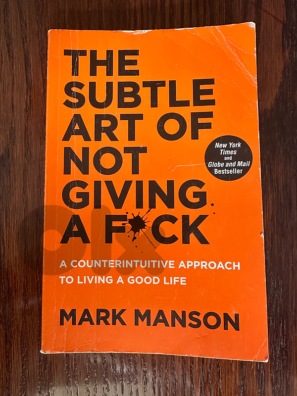 The Subtle Art of Not Giving a Fuck