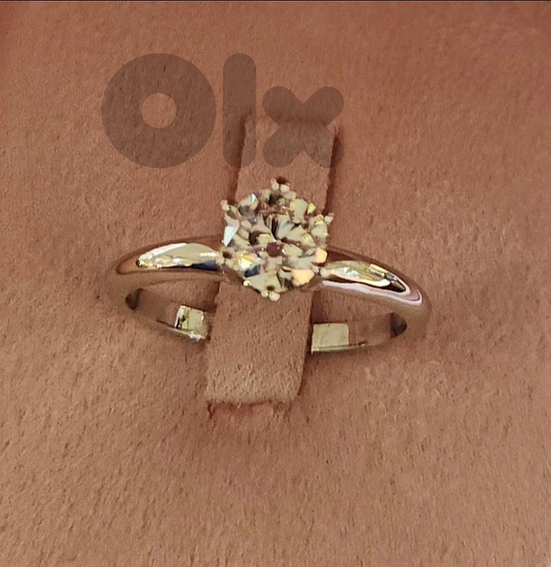 Engagement Ring Solitaire VVS1 GIA