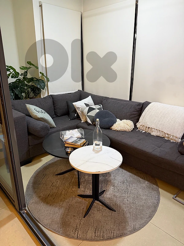 corner + table + carpet