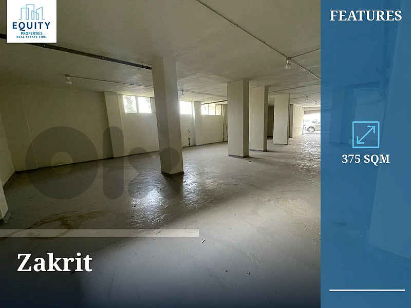 375 SQM Warehouse For Rent In Zakrit #DH14946