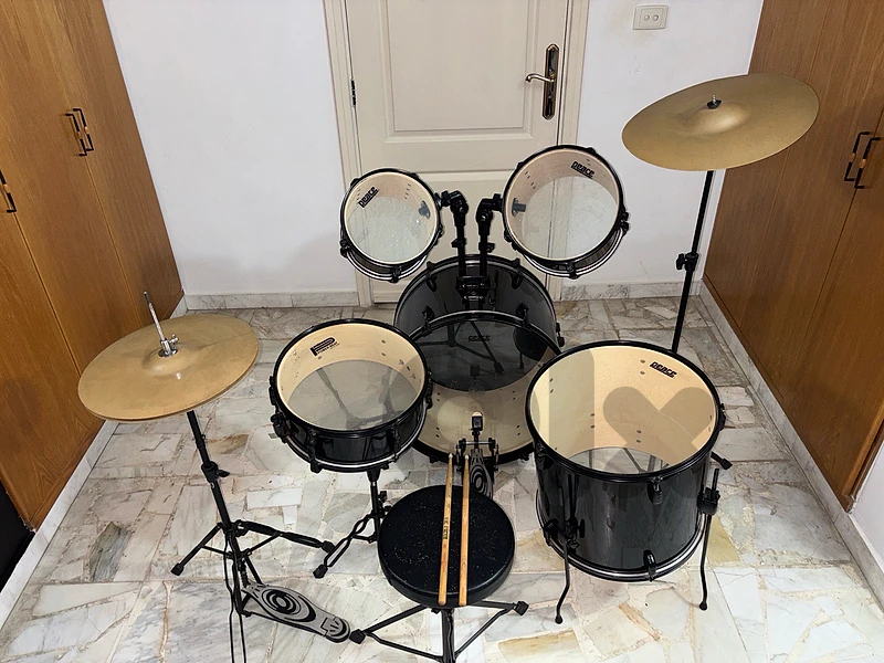 Peace Acoustic Drumset – Black