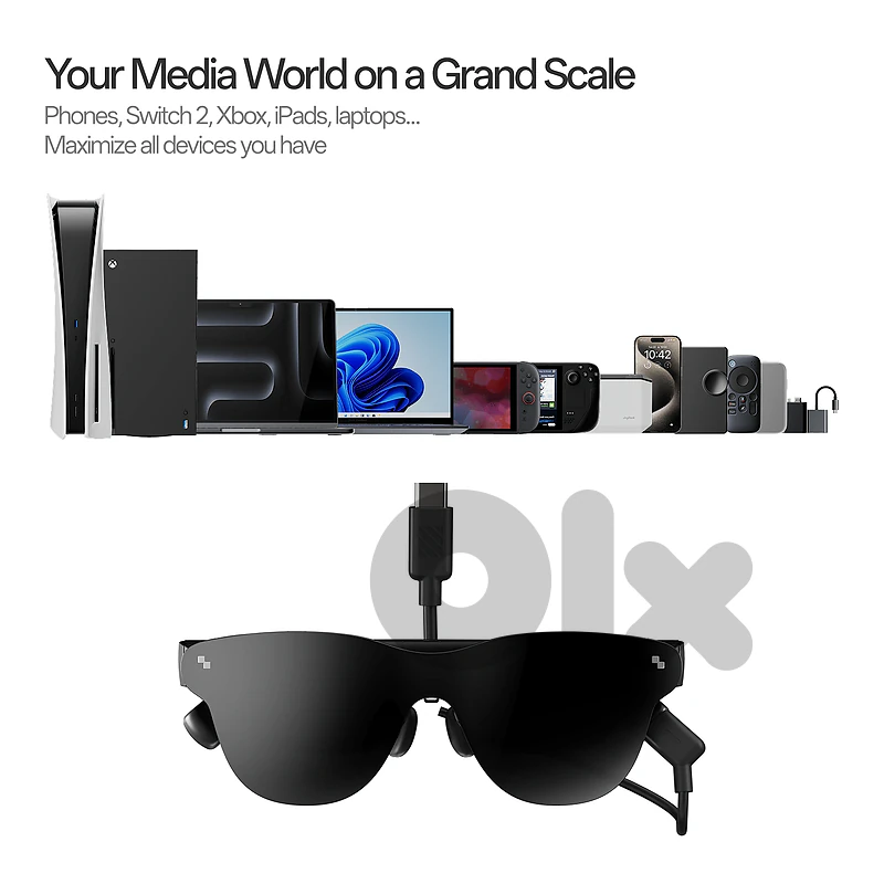 RayNeo Air 4 Pro Smart AR Glasses