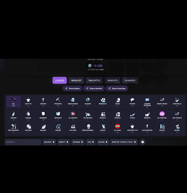 Fortnite account