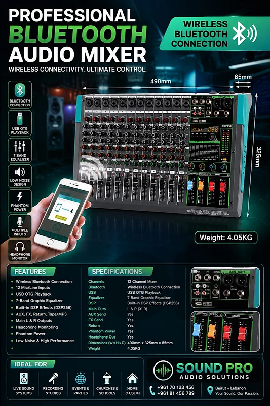 Bluetooth Audio Mixer