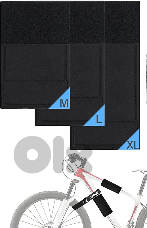 bicycle frame protection set