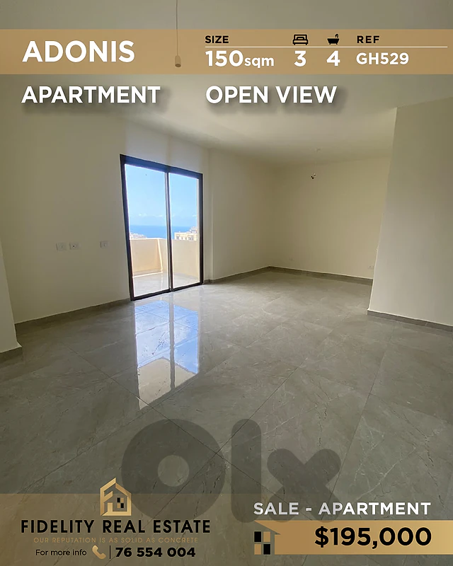 Apartment for sale in Adonis GH529 شقة للبيع في أدونيس
