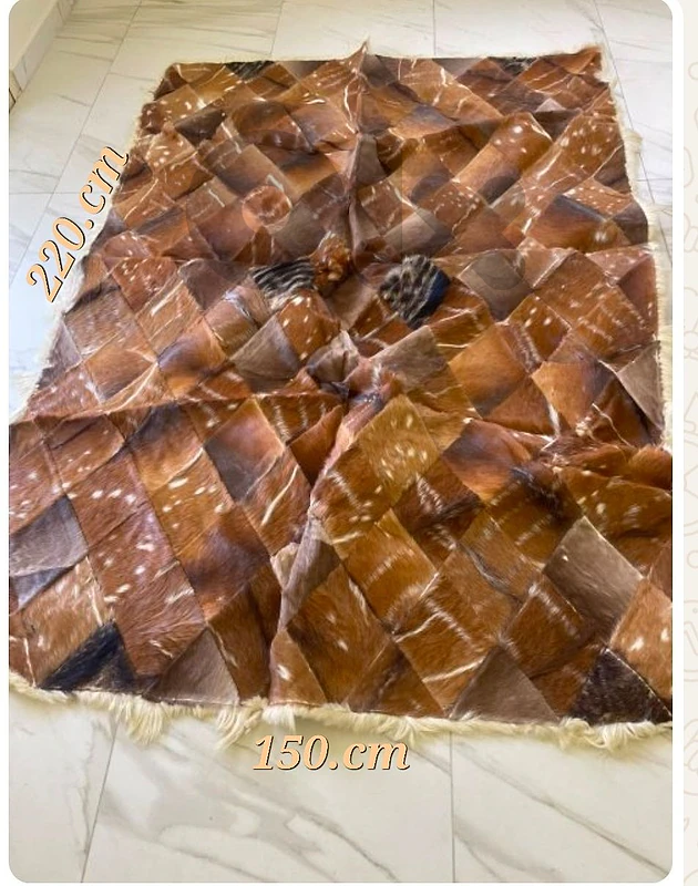سجاد غزال جديد افريكي قياس ٢٢٠/١٢٠