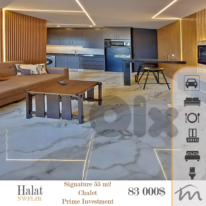 Halat | Furnished-Equipped-Decorated 55m² Chalet | Prime Investment Halat | Furnished-Equipped-Decorated 55m² Chalet | Prime Investment