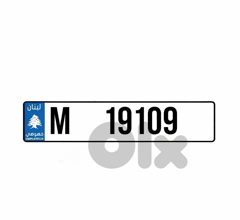 Car plate number