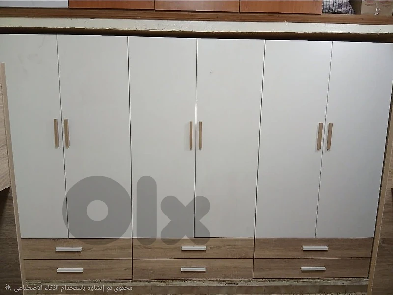 New Costumes closet 6 doors with 6 drawers high quality