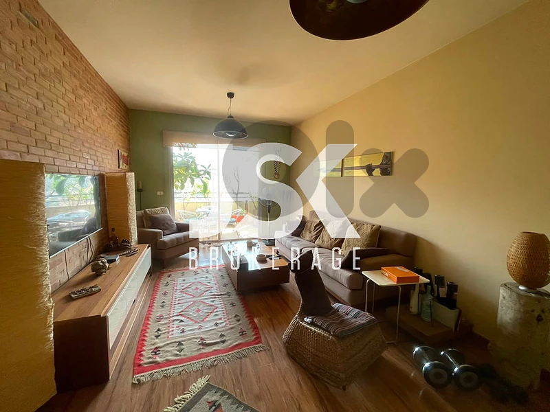 L22351 Apartment With Mountain View For Sale in Bsalim