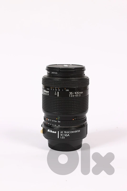 nikon 35-105 3.5-4.5D with af teleconverter tc-16A