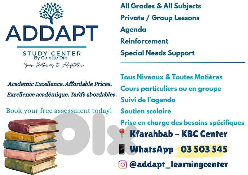 ADDAPT Study Center - Tutoring & Special Needs Support