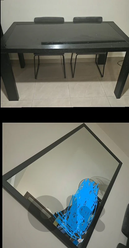 dinning table & mirror
