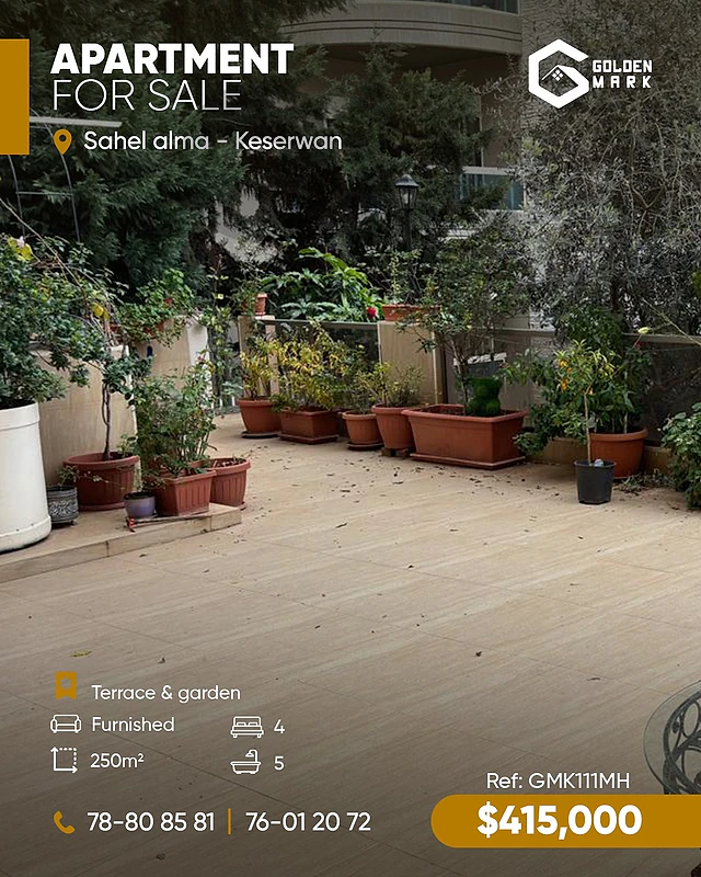 GMK111MH - Apartment For Sale In Sahel Alma - شقة للبيع في  ساحل علما