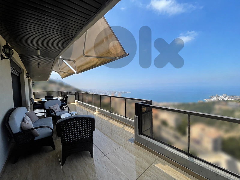420 SQM Penthouse for Sale | Chnaniir | panoramic Sea & Mountain View