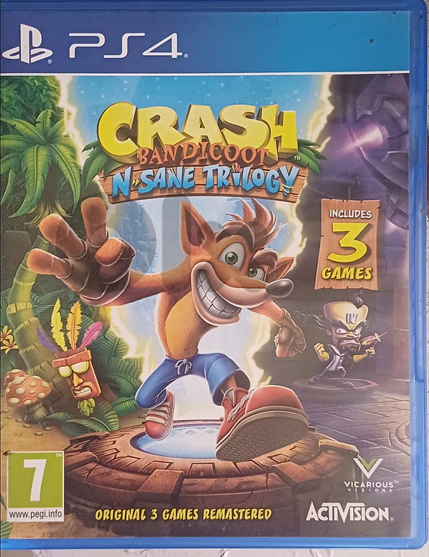 Crash bandicoot trigoly