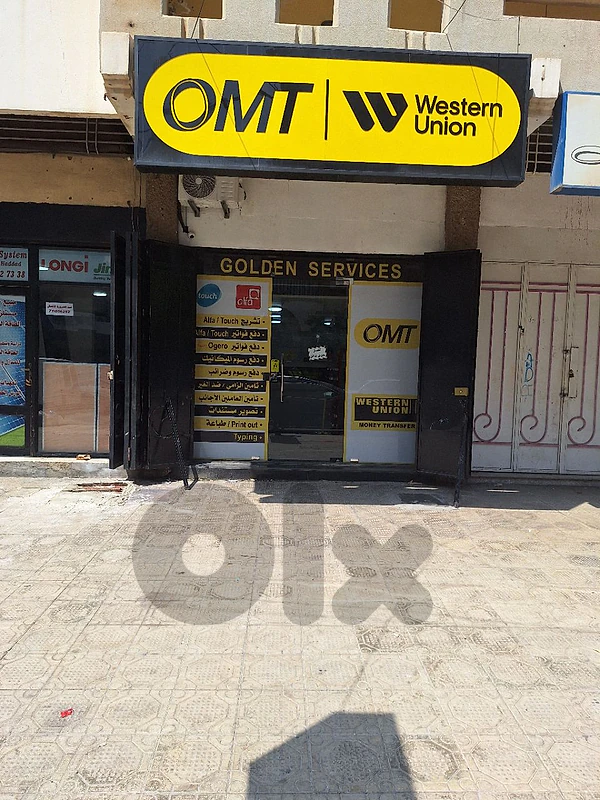 محل للبيع ابي سمراء مع تنازل على موسسة omt