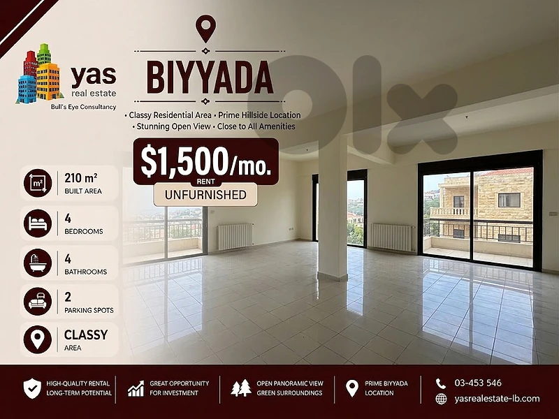 Biyyada 379m2 | Rent | Open View | Generous dimensions | RMK